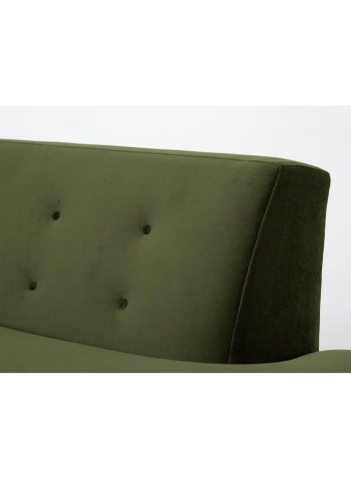 ملاذ هاوس كرسي بذراعين مخملي - MZCH009 - 80 طول × 75 ارتفاع × 160 عرض - Image 4