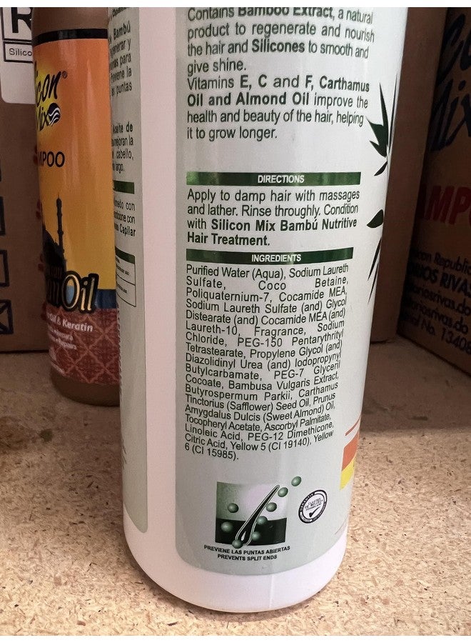 Silicon Mix Bambu Shampoo 16Oz & Treatment 8Oz & Polisher 4Oz "Set" - Image 3