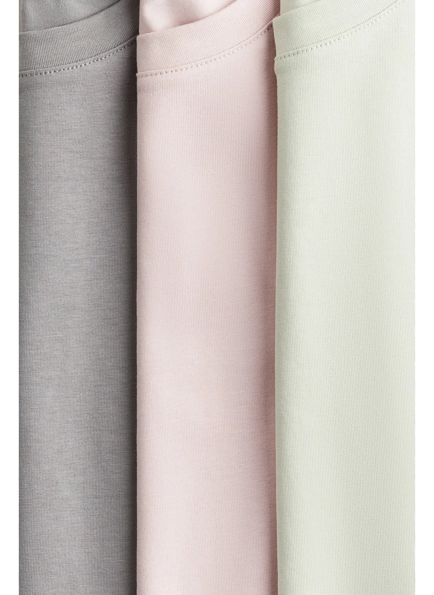 H&M 3-Pack Cotton Tops