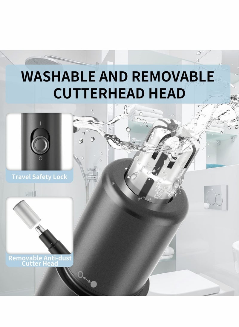 KASTWAVE Nose Hair Trimmer, Painless Detachable Nose Hair Clipper, Waterproof Nose Trimmer for Men and Women - Image 3