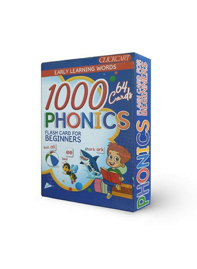 Express Learning 1000 Phonics Flash Cards - Image 1