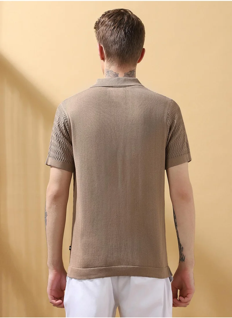 Dennis Lingo Regular slim fit with cuban collar