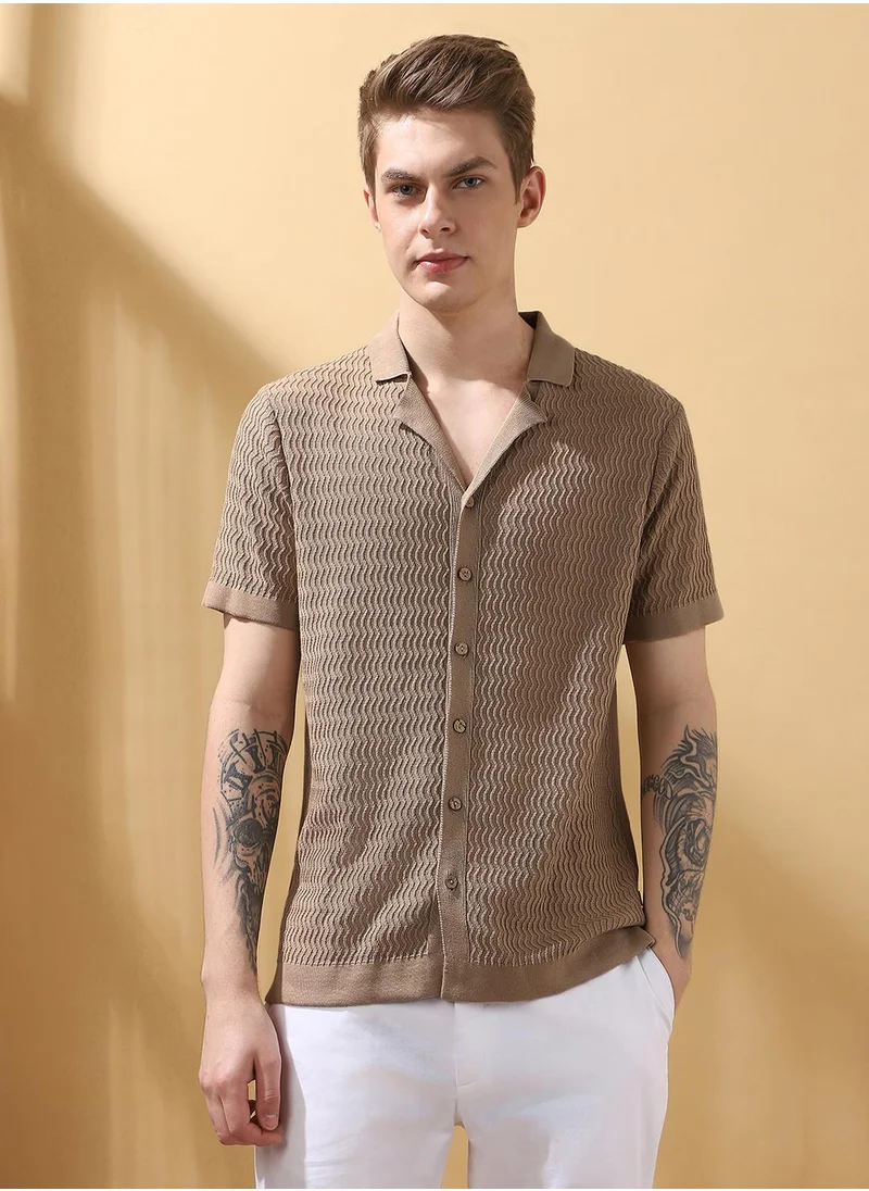 Dennis Lingo Regular slim fit with cuban collar