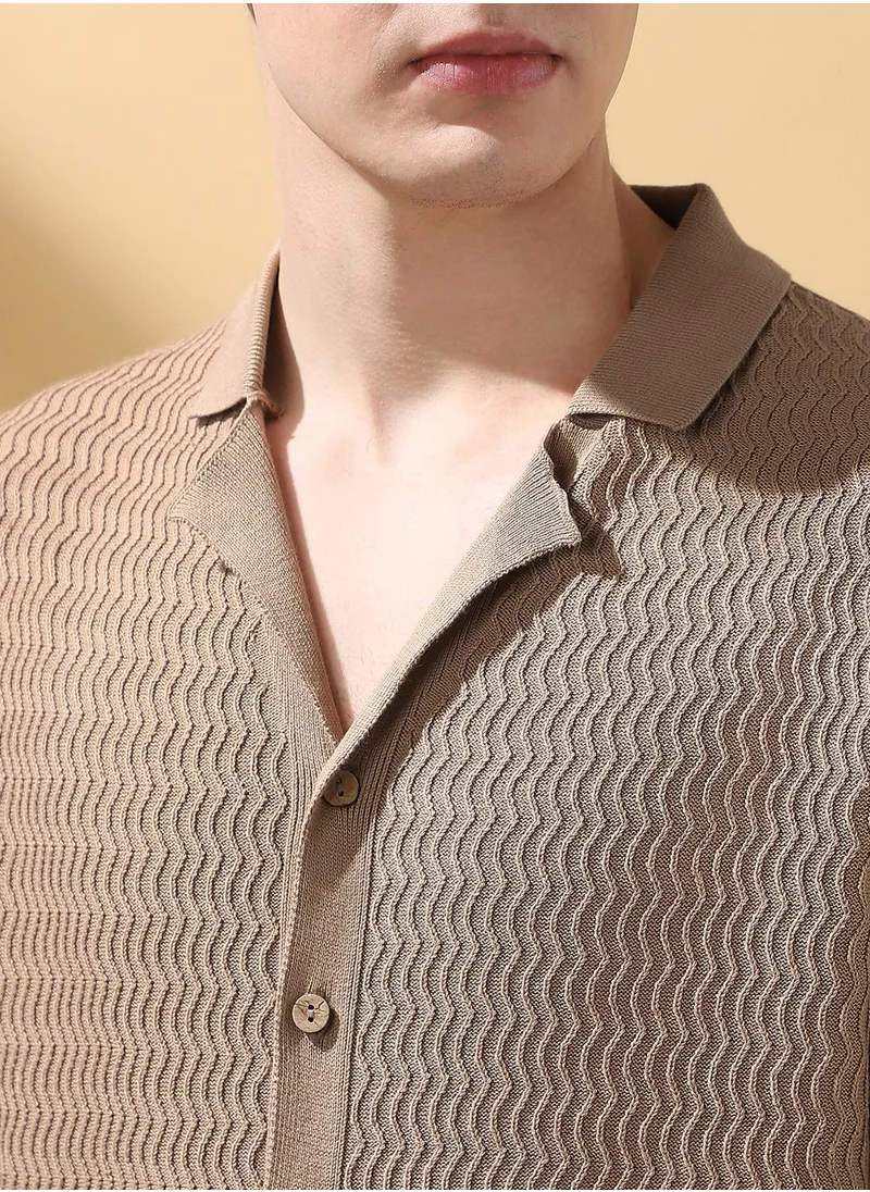 Dennis Lingo Regular slim fit with cuban collar
