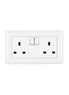 ADVANCED 13A 2 GANG SWITCHED SOCKET
