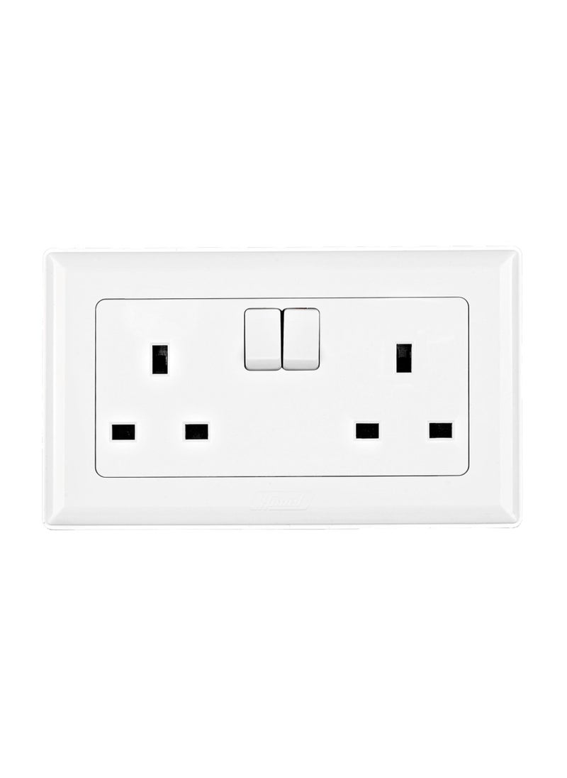 Himel - ADVANCED 13A 2 GANG SWITCHED SOCKET - Image 1
