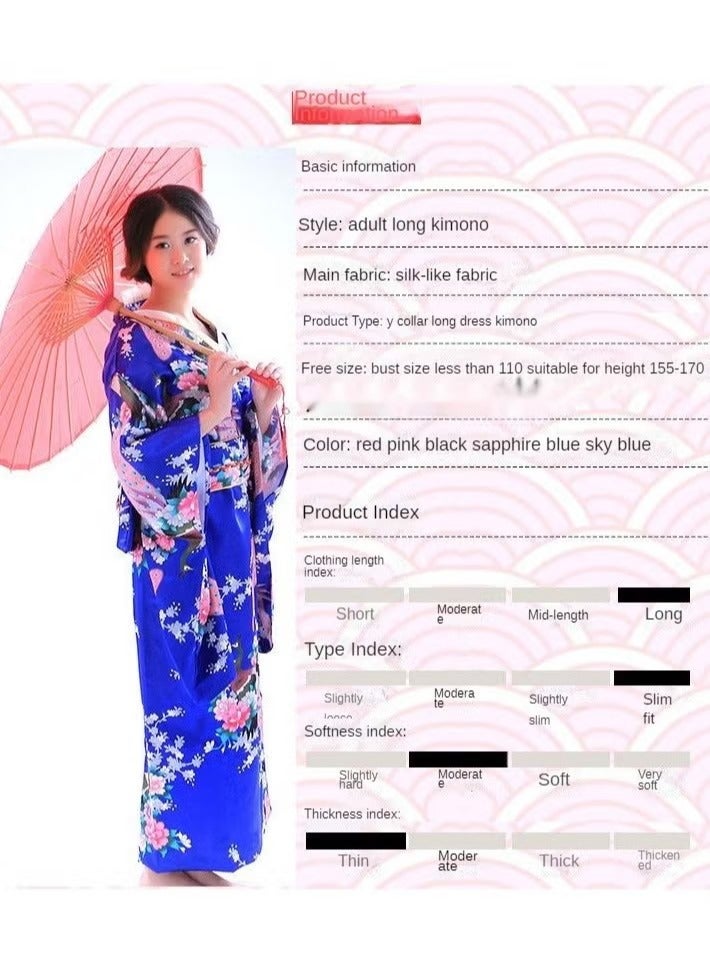 Japanese Traditional Dress And Kimono, For Women's Clothing - Image 2