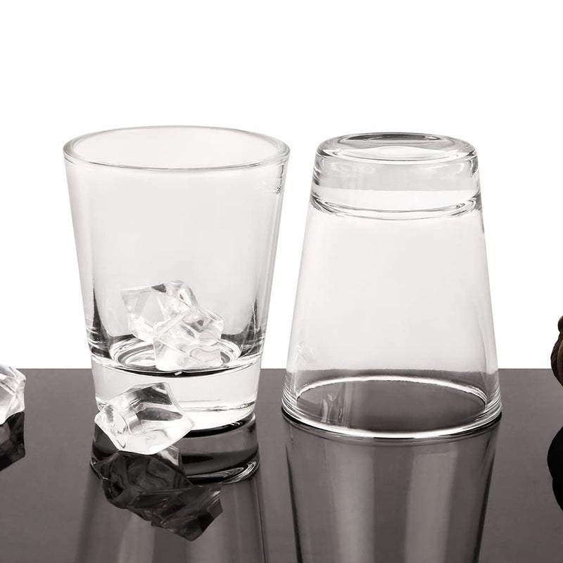 BTGLLAS Heavy Base Shot Glasses, 1.5 oz Sets of Clear Shot Glass (12 Pack), Measuring Cup for Espresso, Liquid, and Wine - Heavy Glass (Glass, 12Pack) - Image 4