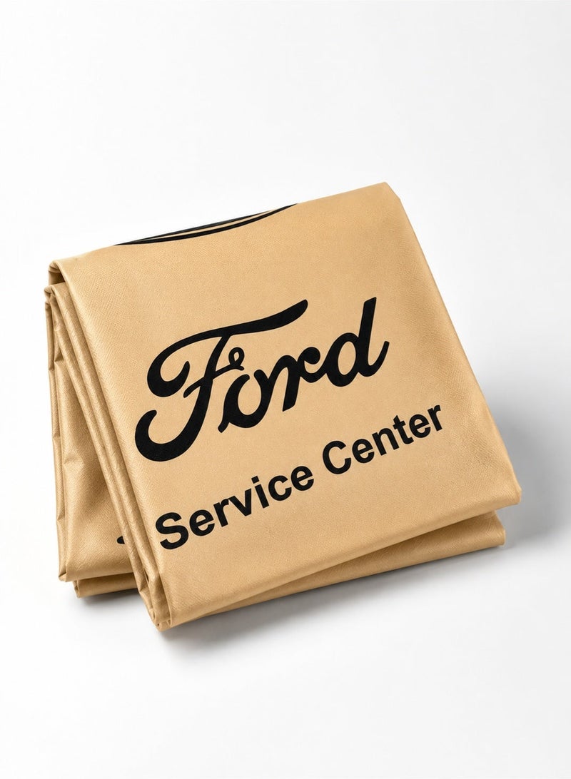Ford Service Center Disposable Car Seat Cover Set of 2, Universal Vehicle Seat Protector, Dust Dirt Oil Grease Water Resistant Workshop Service Cover, Non Woven Interior Protection for Cars SUVs Vans Pickup Trucks Automotive Maintenance - Image 3