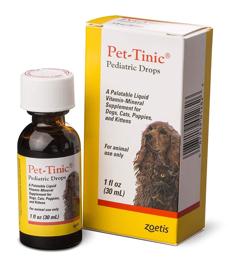 Zoetis Pet-Tinic Pediatric Drops for Dogs, Cats, Puppies and Kittens, 1 oz. (30 ml) by Unknown - Image 2