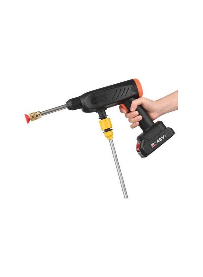 ماكينة غسيل سيارات أوتوماتيكية محمولة ذات ضغط عالي لاسلكية 48 فولت - Image 3