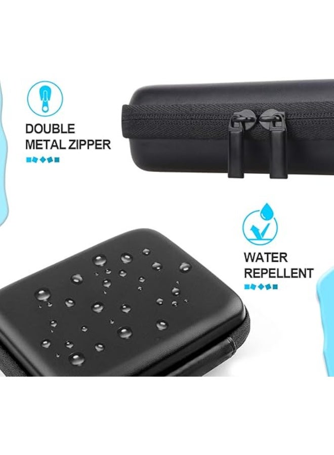 Lacdo 2-in-1 External SSD Carrying Case for SanDisk Extreme Portable External SSD SDSSDE60-G25 / G-Technology G-Drive Mobile SSD 250G 500G 1TB 2TB USB 3.1 USB-C Shockproof Protective Travel Bag - Image 4