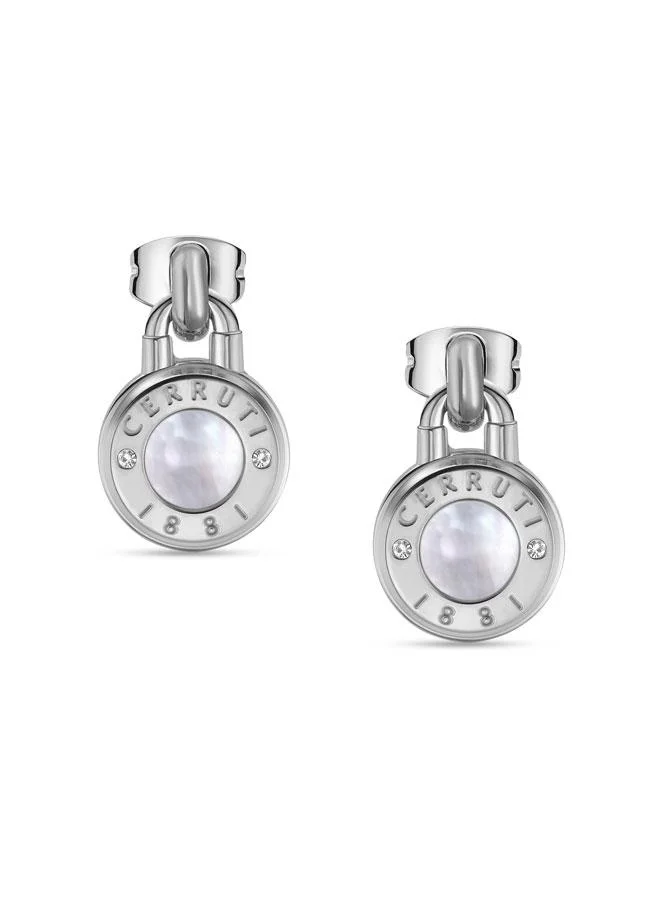 شيروتي 1881 Vittoria Stainless Steel Drop Earrings for Women