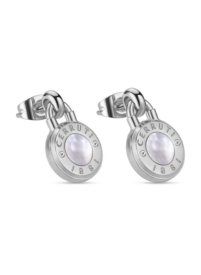 شيروتي 1881 Vittoria Stainless Steel Drop Earrings for Women