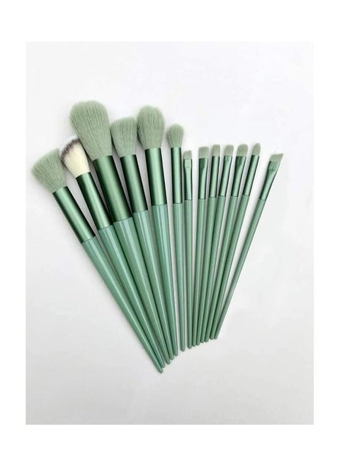 13 Pieces Gorgeous Professional Makeup Brush Set (color may be vary), 13 Cosmetic Brushes, Cosmetics Brush Set with Cosmetic Pouch.