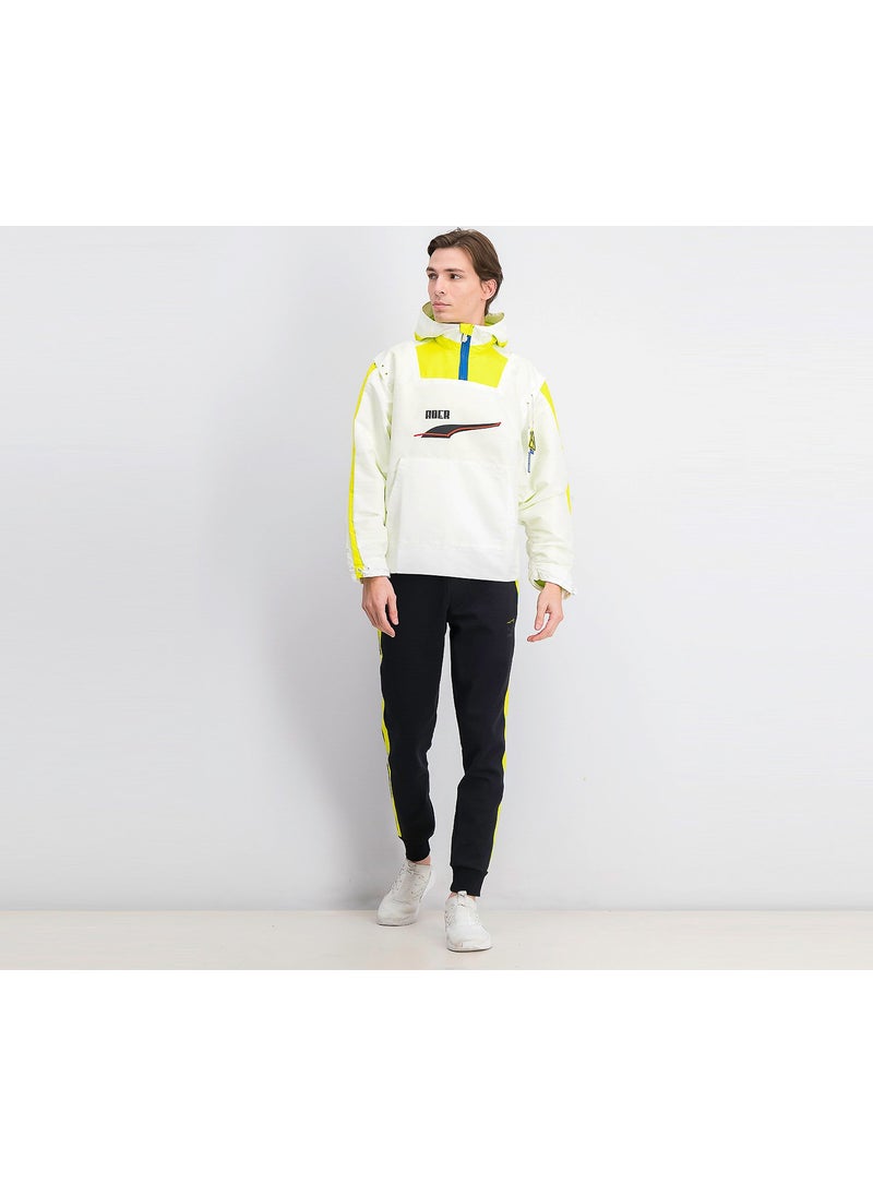 PUMA Men Sportswear Fit Hooded Windbreaker Jacket, White  - Image 3
