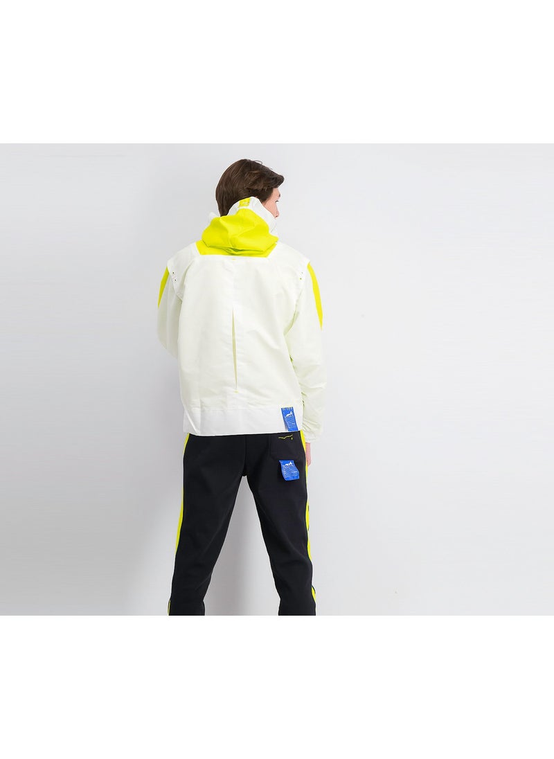 PUMA Men Sportswear Fit Hooded Windbreaker Jacket, White  - Image 2