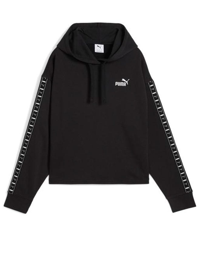PUMA - Essential Tape Cropped Hoodie - Image 1