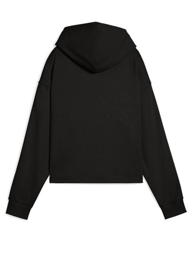 PUMA - Essential Tape Cropped Hoodie - Image 1