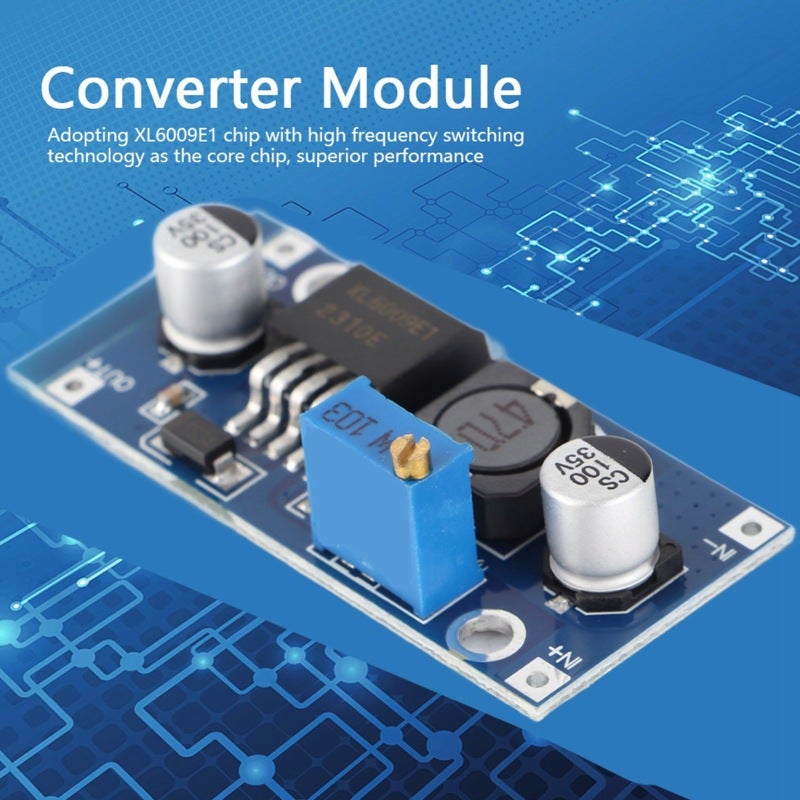 Boost Converter Module 3V-32V To 5V-35V 4A Switching Current - High Efficiency 94% XL6009E1 Chip For DIY Electronics Projects - Image 4
