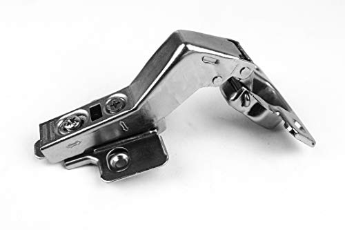 Berta 2-Pack Frameless Soft-Close Cabinet Hinges, 3D Adjustable Clip-On with Mounting Screws for 45° Corner Applications – Durable & Easy to Install - Image 4