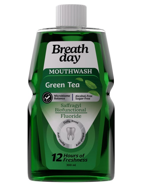 Breath day mouthwash Green Tea 300ml