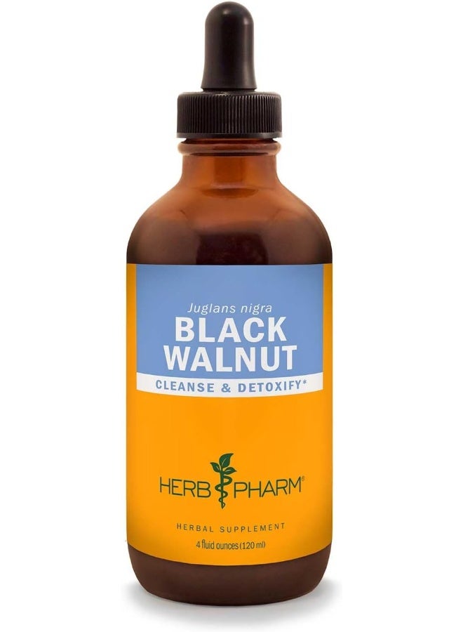 Herb Pharm Black Walnut Liquid Extract for Cleansing and Detoxifying - 4 Ounce