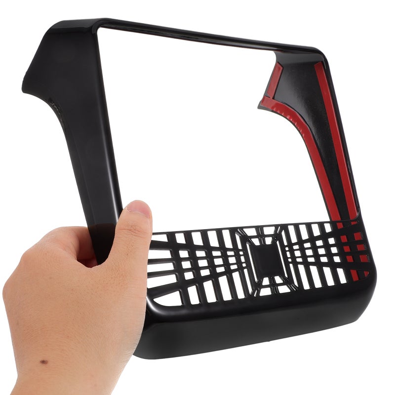 Car Backseat Air Vent Cover Air Vent Cover Cap Rear Under Seat Air Conditioner Outlet Vent Grille Compatible with Tesla - Image 3