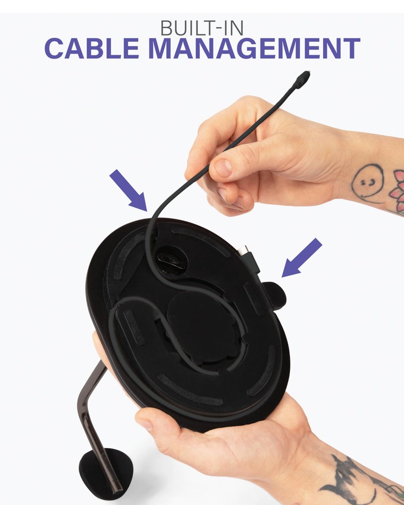 Sanus Headphone Stand (Black) - Image 4