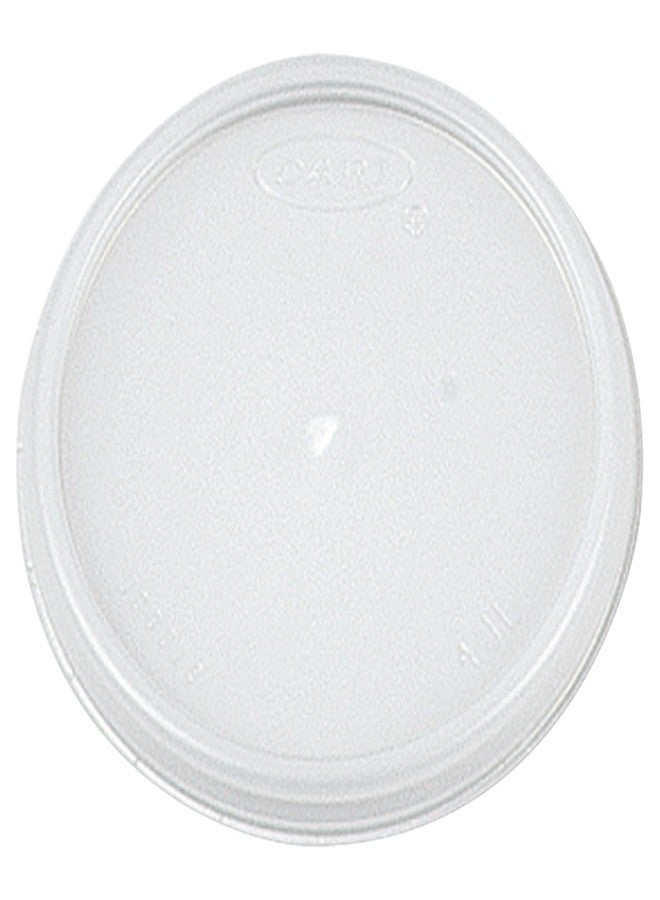 Dart Plastic Lids, Fits 4oz Cups, Translucent