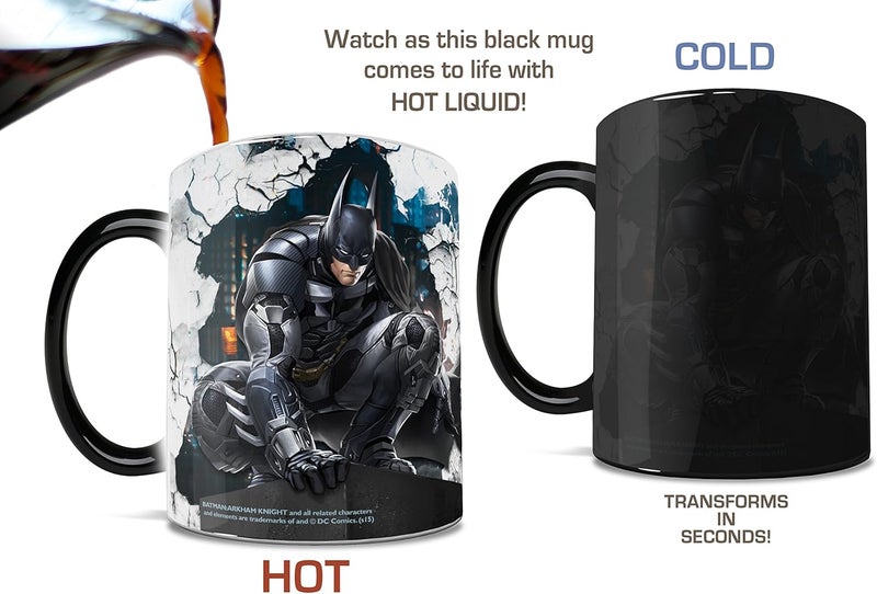 Morphing Mugs Batman Arkham Knight (Batman) Ceramic Mug, Black - Image 3