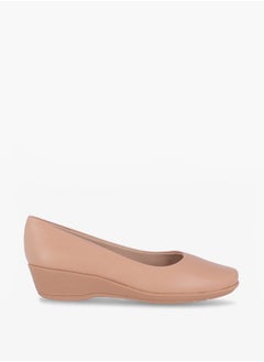 Piccadilly Women Round Toe Slip-On Shoes with Wedge Heels  - Image 2