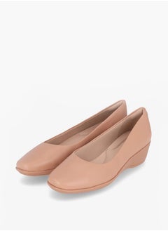 Piccadilly Women Round Toe Slip-On Shoes with Wedge Heels  - Image 1