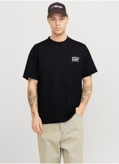 Jack Jones Graphic Print Crew Neck T-Shirt  - Image 1