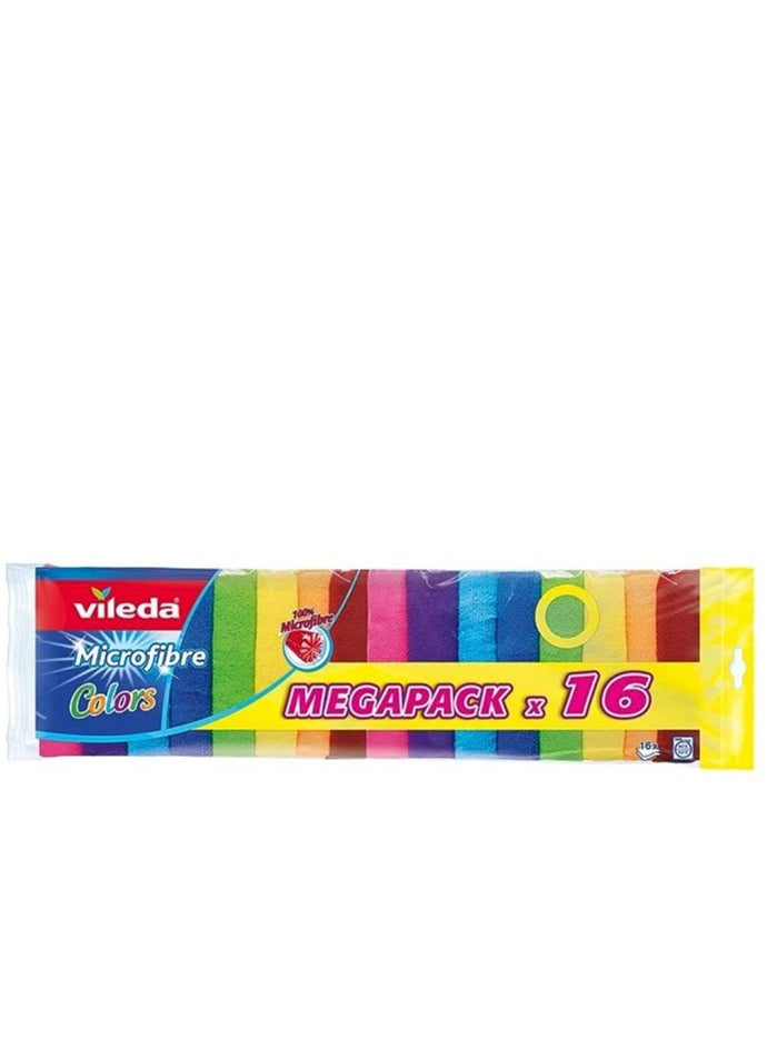 Microfibre Cloth, Absorbent, Hygienic, Versatile, Durable & Washable 30x30cm - 8 Pcs