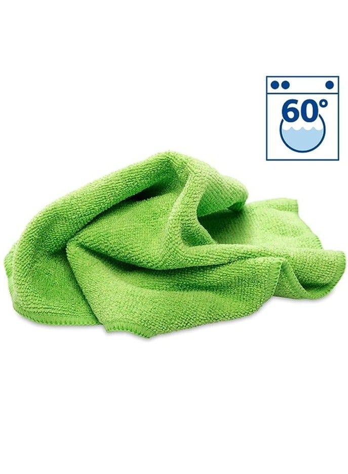 Vileda Microfibre Cleaning Cloths Pack of 8 – Multi Purpose Reusable Microfiber Towels Remove 99% Bacteria with Water, Streak Free Cleaning for Kitchen, Glass & Home Surfaces - Image 3