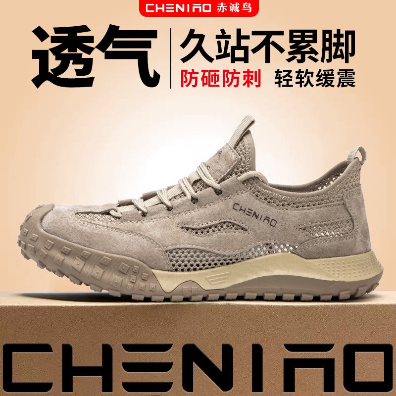 Men's Steel Toe Safety Work Shoes – Anti-Smash, Anti-Puncture, Insulated Low Top - Image 2