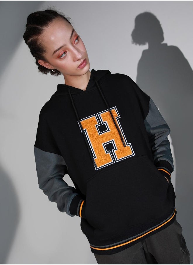 Hubberholme - Black Sweatshirt For Women - Image 1