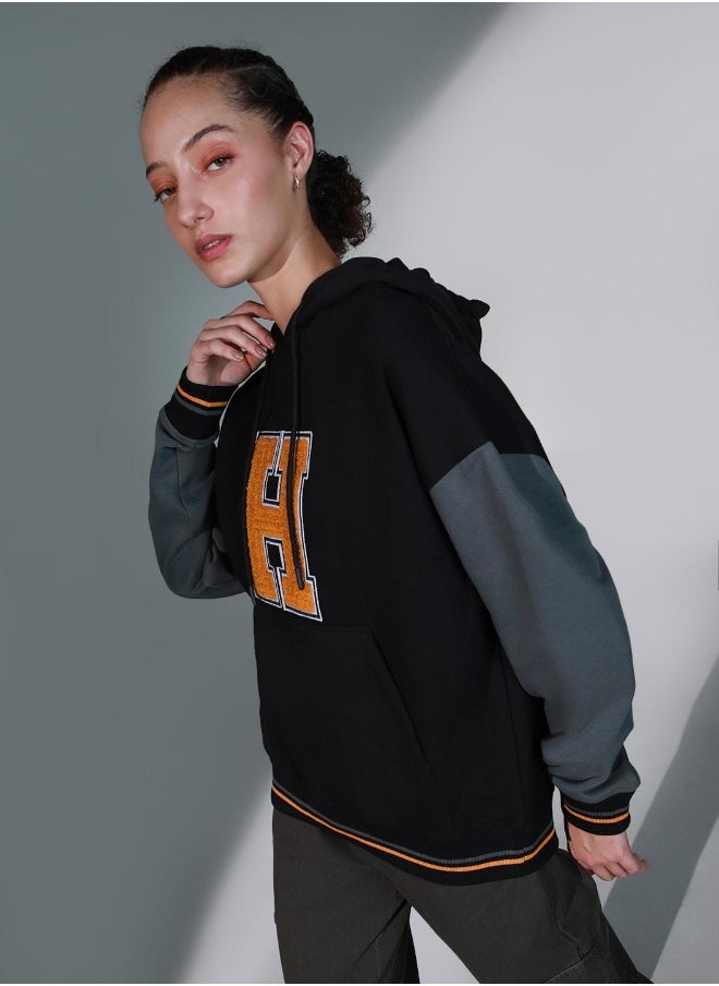 Hubberholme Black Sweatshirt For Women  - Image 4