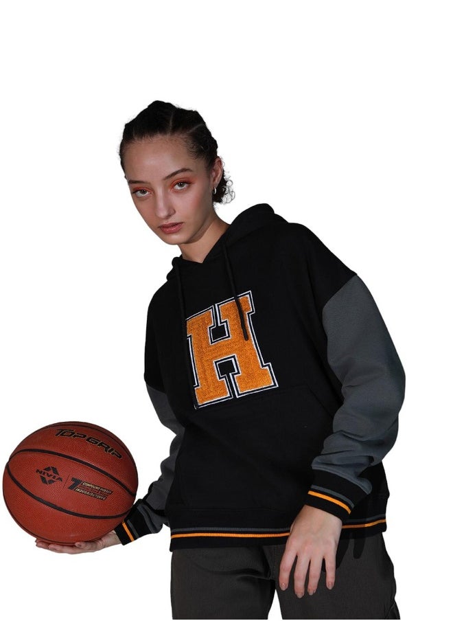 Hubberholme Black Sweatshirt For Women  - Image 5
