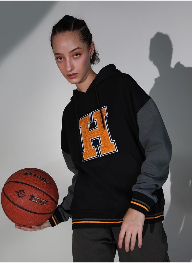 Hubberholme Black Sweatshirt For Women  - Image 1