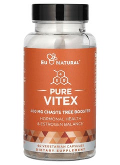 Eu Natural Pure Vitex 400 mg 60 Vegetarian Capsules 