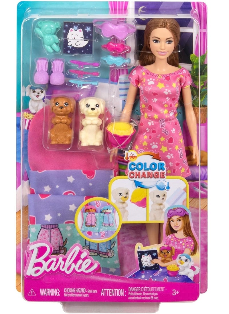 Barbie Barbie Puppy Slumber Party Playset HXN01  - Image 1