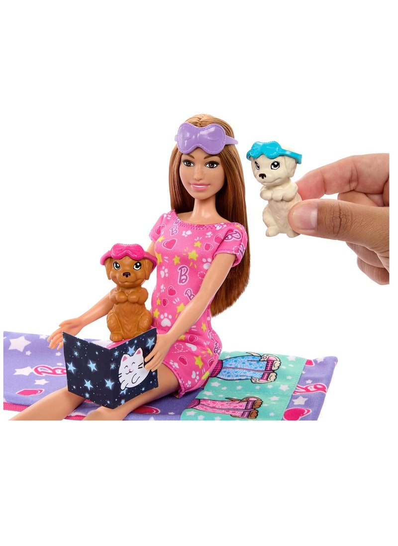 Barbie - Barbie Puppy Slumber Party Playset HXN01 - Image 1