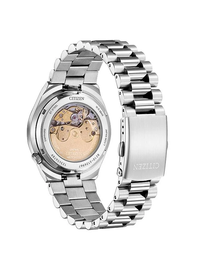 CITIZEN Men's Stainless Steel Strap  Watch NJ0151-88X - 40 mm