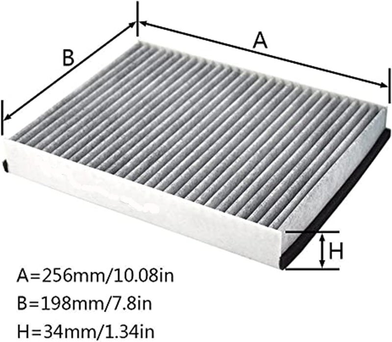 QASULER Pollen Cabin Air Conditioning Filter - Image 3
