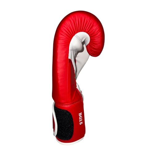 Ringside Striker Boxing Training Sparring Gloves, Small/Medium, White - Image 2