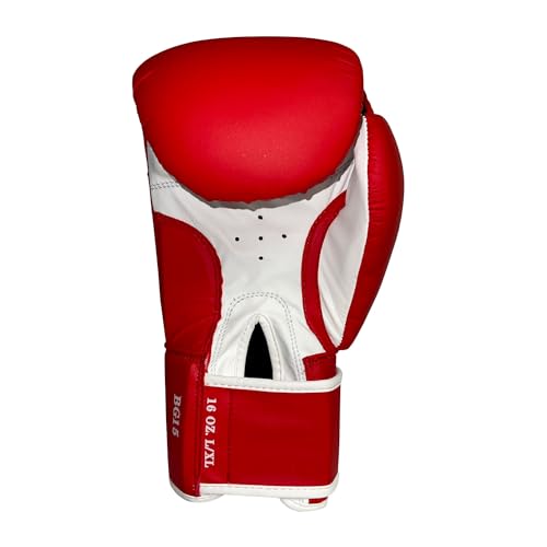 Ringside Striker Boxing Training Sparring Gloves, Small/Medium, White - Image 3