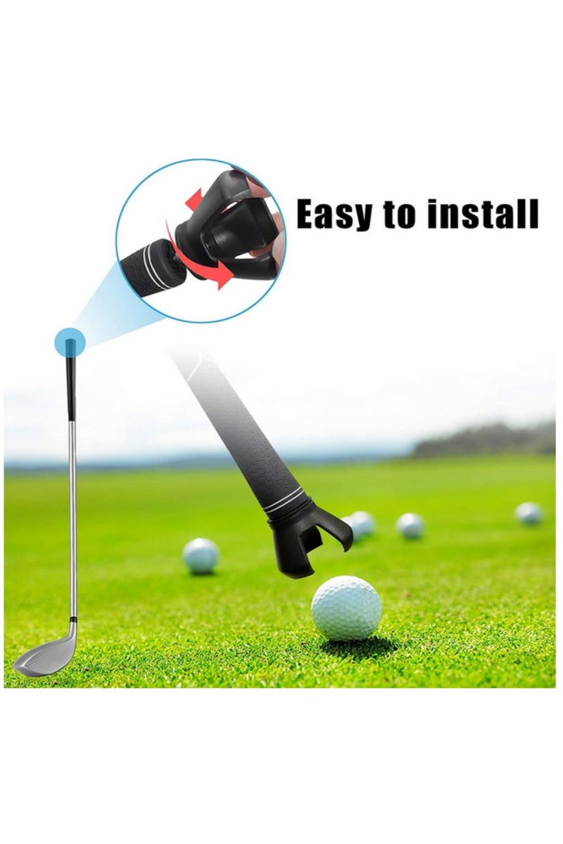 المسترجعة كرات الجولف 79 بوصة 8 أقسام الفولاذ المقاوم للصدأ تلسكوبي ممسك الكرات أداة التقاط مساعدات تدريب الجولف اكسسوارات - Image 4