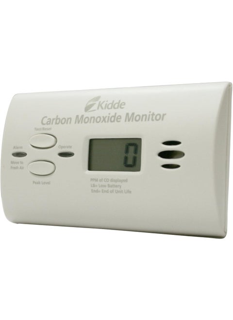 Kidde UltraSensitive Carbon Monoxide Detector for Pets Health or Medical Conditions Battery Powered with Digital Display UNIT